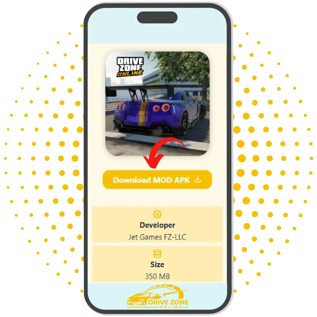 drive zone online mod apk (unlimited money)